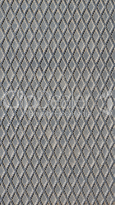 Grey steel diamond plate background - vertical