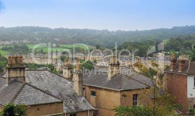 View of the city of Bath