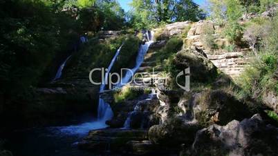 Navacelles Wasserfall im Süden Frankreichs