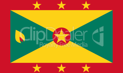 Fahne von Grenada
