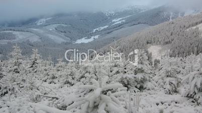 Riesengebirge im Winter