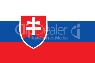 Fahne der Slowakei