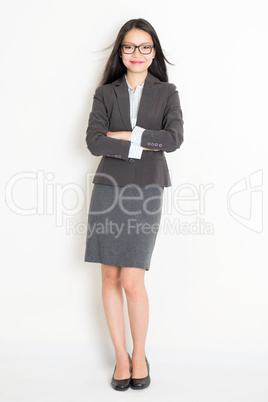 Portrait of female Asian business people