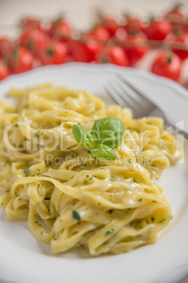 Pasta mit Käsesauce