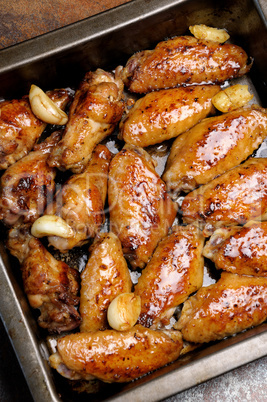 Fried chicken wings