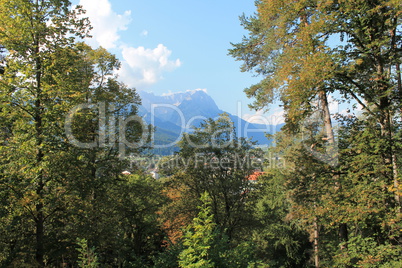 Garmisch Partenkirchen und die Zugspitze