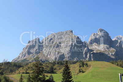 Bergsteigen in den Dolomiten