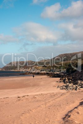 Beautiful sandy beach