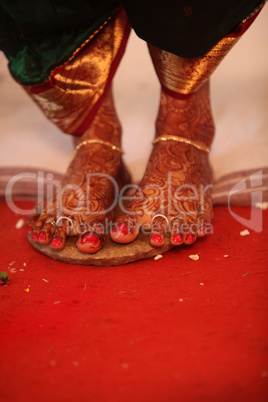 Bridal Feet Ritual