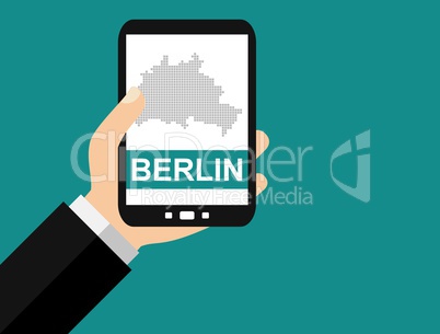 Berlin auf dem Smartphone