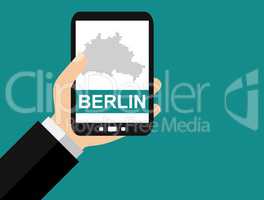 Berlin auf dem Smartphone