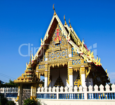 Beautiful Thai Temple , Bangkok,Thailand.