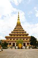 Temple in Thailand is named Phra-Mahathat-Kaen-Nakhon, Khon Kaen
