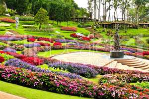 Mae Fah Luang Garden,locate on Doi Tung,Thailand