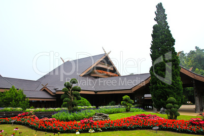 Doi tung palace, chiang rai thailand
