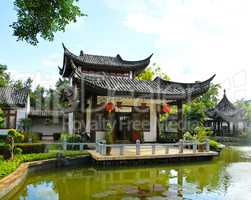 China Buddhist temple  at Mae Fah Luang, University ,Chiangrai,