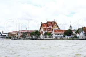 Chao Phraya river in Bangkok, Thailand