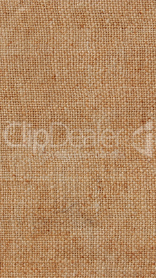 Brown burlap background - vertical