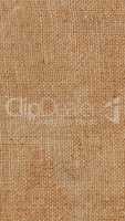 Brown burlap background - vertical