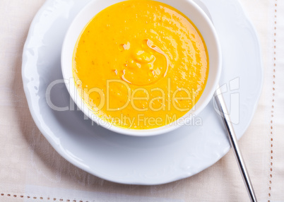 Pumpkin creme soup