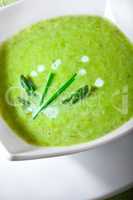 Asparagus creme soup