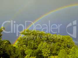 Double rainbow over Lockerbie