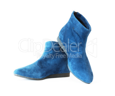 pair women's suede boots