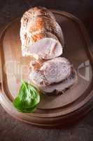 Pastrami of turkey breast