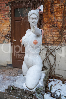 Sculpture in the region artists - Uzupis republic