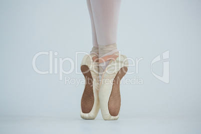 Ballerino practising ballet dance