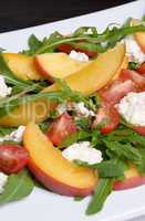 Salad with Peaches