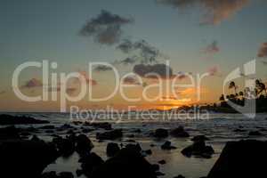 Sonnenuntergang auf Kauai