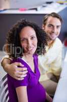 Portrait of smiling couple