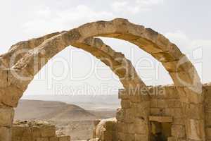 Ruinen von Avdat, ruin of Avdat, Israel