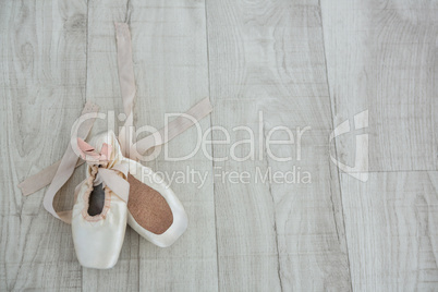 Pair of ballet shoes