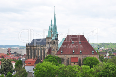 Dom und Severikirche in Erfurt