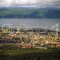 View of Narvik in Norway