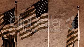 American Flags Or United States