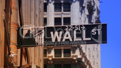 Wall St And Stock Exchange