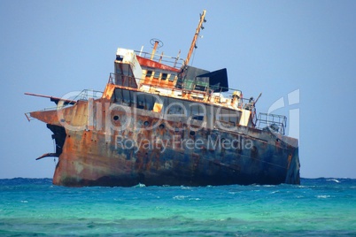 Ocean Shipwreck