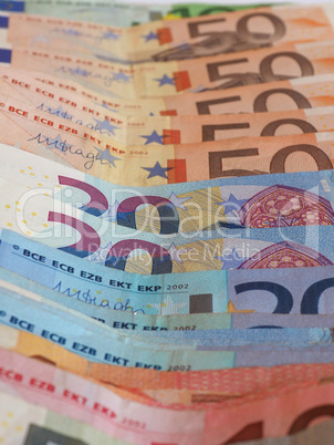 Euro (EUR) notes, European Union (EU)