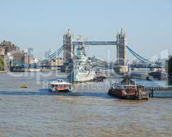 River Thames in London