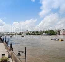 River Thames South Bank, London