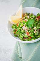 Quinoa tabbouleh salad