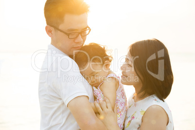 Family outdoor portrait