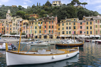 Hafen von Portofino, Ligurien, Italien