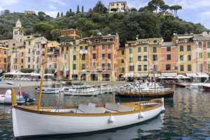 Hafen von Portofino, Ligurien, Italien