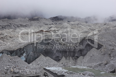 Detail of the Ngozumpa glacier