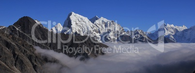 High mountains of the Himalayas, Gokyo Valley