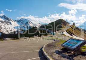 Scenic Grossglockner alpine road